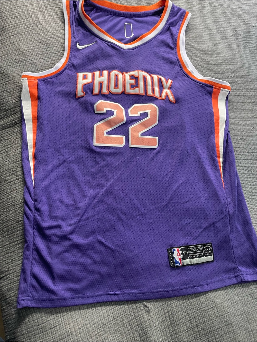 Nike Phoenix Suns #22 Purple Basketball Jersey